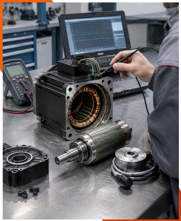 Ремонт сервомоторов в Москве